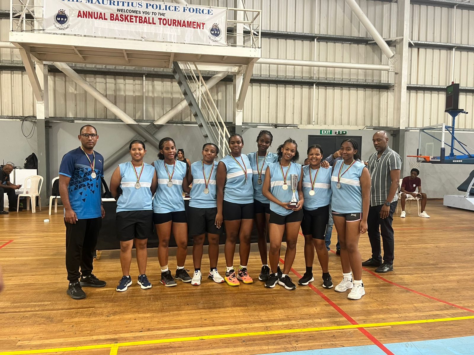 National Basketball Intercollege Tournament Girls 2026 – 2nd Place